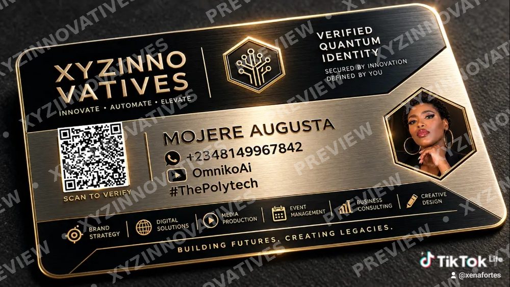 Xyzinnovatives Custom business Cards