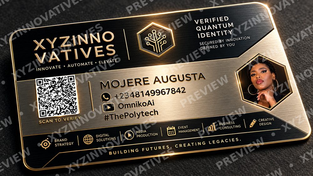 Xyzinnovatives Custom Business Cards