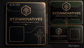 PREMIUM CUSTOM METAL BUSINESS CARD BY XYZINNOVATIVES